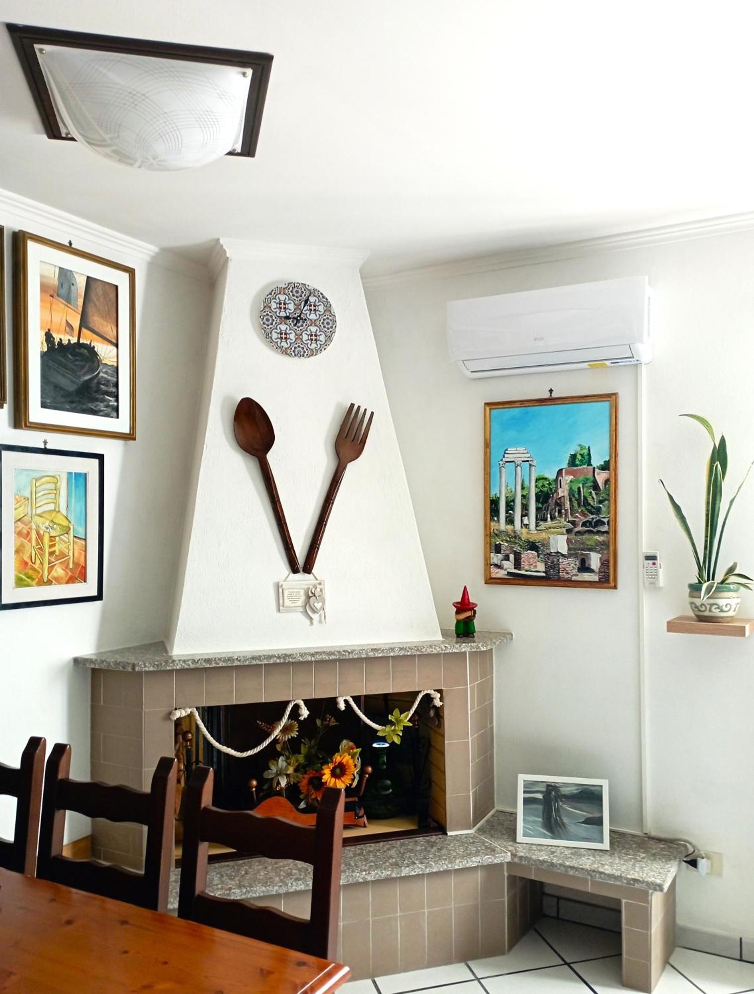 A Casa Dell' Artista Villa Fiumicino Bagian luar foto
