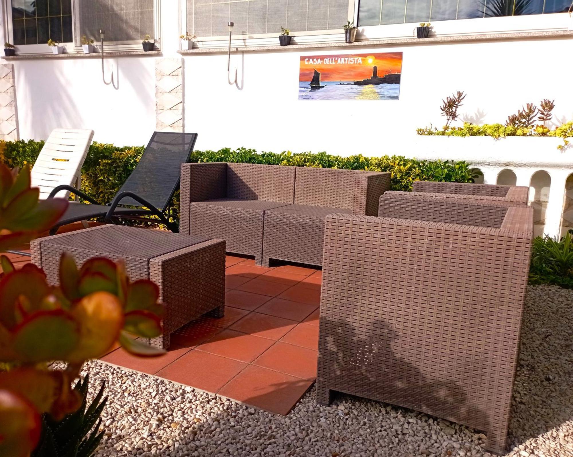 A Casa Dell' Artista Villa Fiumicino Bagian luar foto